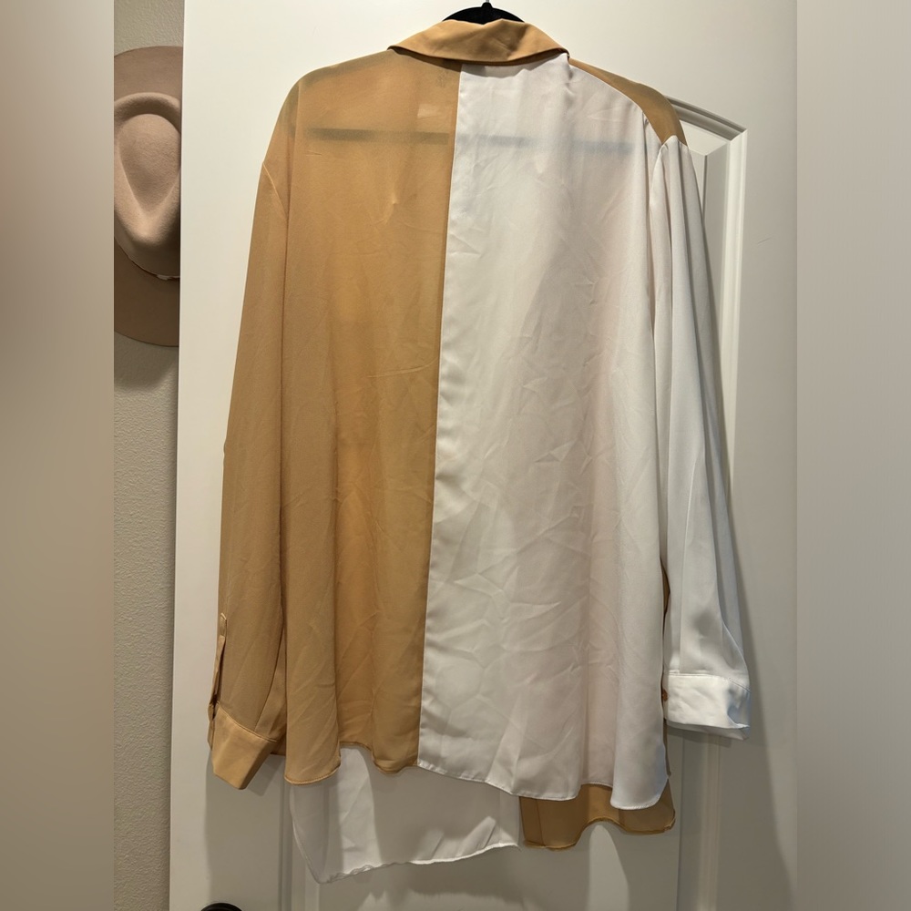 ASOS button down blouse - Picture 2 of 3